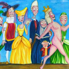 Wilders voor de PVV naakt in de playboy